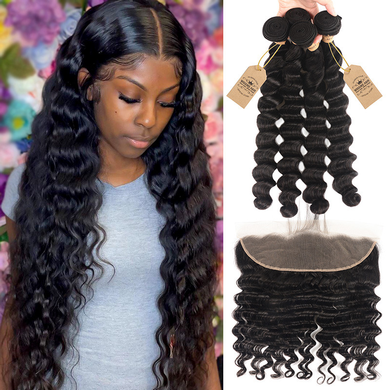lace frontal deep wave