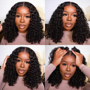 deep wave short wigs