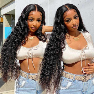 loose deep closure wigs