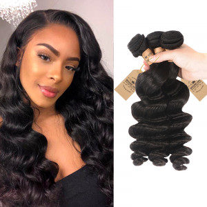 Brazilian Human Virgin Hair 3 Bundles