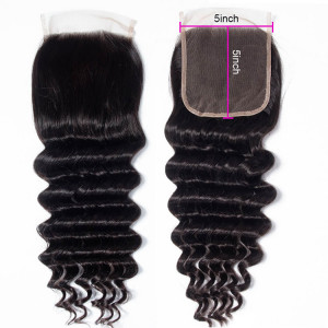 Loose Deep Wave 5x5 Closure