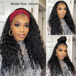 Loose Deep Wave Headband Wigs