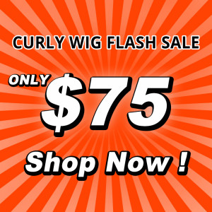 Curly Wig Flash Sale