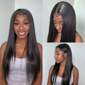 Straight 13X6 Lace Front Wig