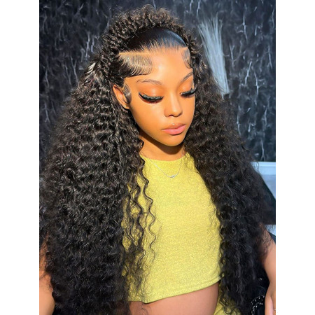 Ready & Go Wigs Water Wave Braiding Hair Pre-Styled Glueless 8x6/13x6 Lace Front Wigs