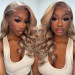 light brown blonde wigs with highlights