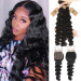 Best Loose Deep Wave With Lace Closure