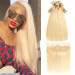 613 Blonde Extensions Straight Hair