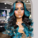 Blue Ombre Wig