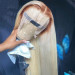 blonde full lace wigs with brown roots