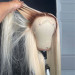 straight blonde wigs with brown roots