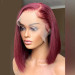 burgundy bob wigs