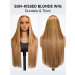honey blonde highlights on brown hair