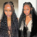 box braided wigs with curls