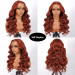 "maple red wig pre cut lace