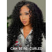 curly wig can be recurled
