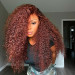 red brown wig