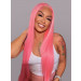 rose pink wig