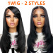 Layered Lace Front Wig