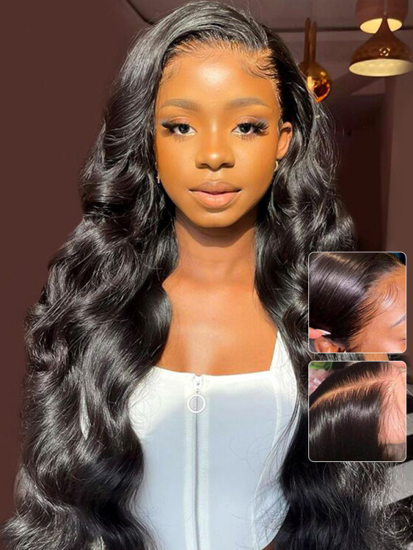 5*5 Lace Closure Wig Body Wave Wig Human Hair Lace Wigs  display picture 3