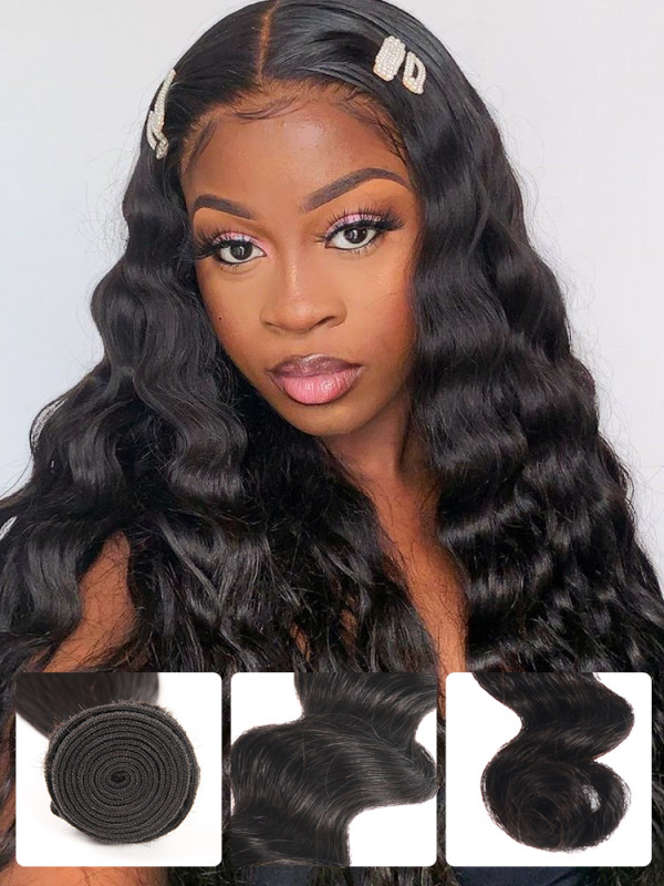 Loose Deep Wave Bundle Hair 100% Human Virgin Hair