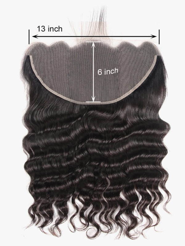 Human Hair Body Wave 13*6 Lace Frontal With Baby Hair Pre-Plucked Virgin Hair