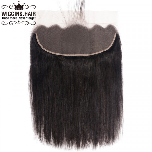 Straight Hair Lace Frontal Closure Free Part 100% Real Human Hair