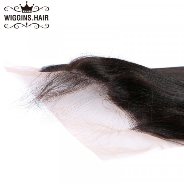 Ear To Ear 13*6 Lace Frontal Closure Straight Human Virgin Hair