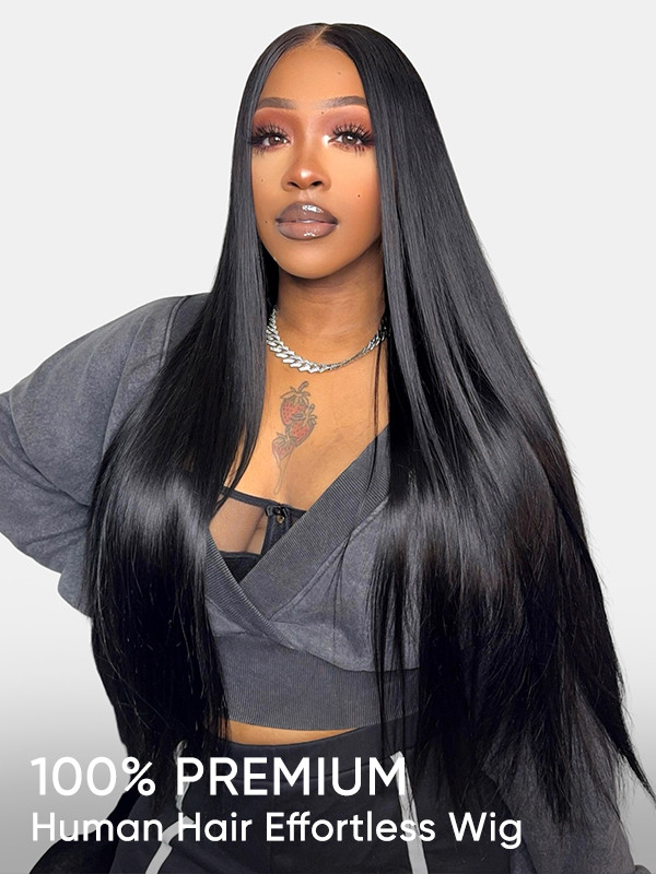 Long Wigs Human Hair Lace Front Wigs Straight 13*4 Lace Frontal Wig 12-40 Inch
