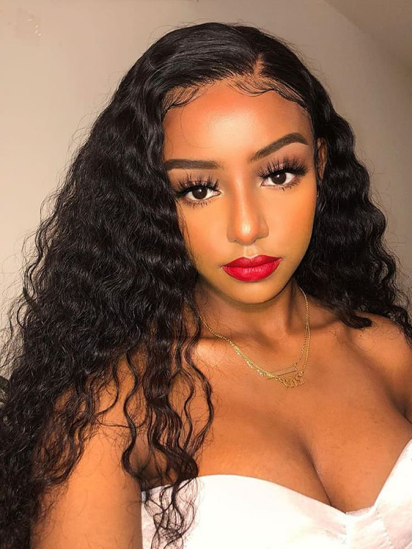 Loose Deep Wave 180% Density HD Undetectable Lace Front Wigs