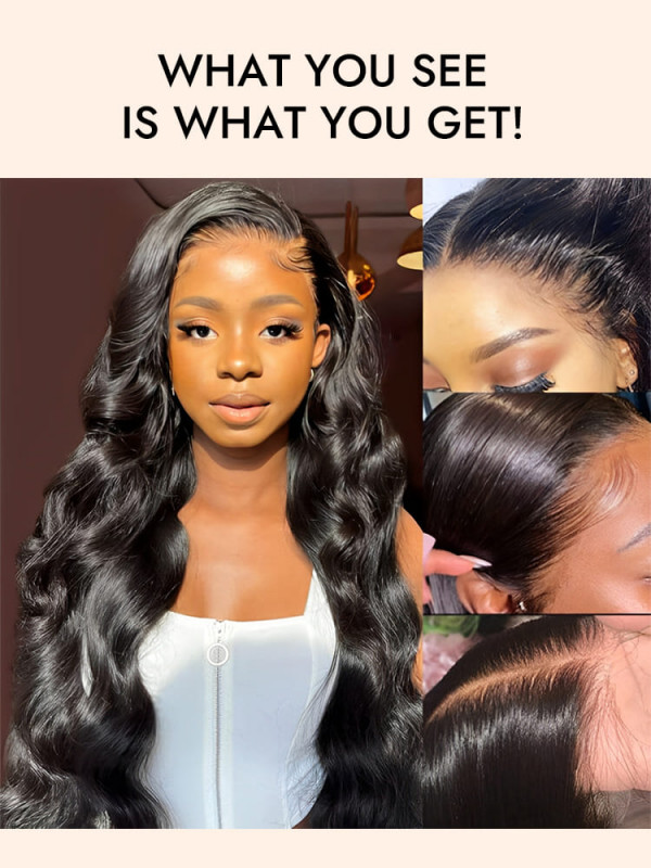 Body Wave HD Lace Wigs 180% Density Pre-plucked