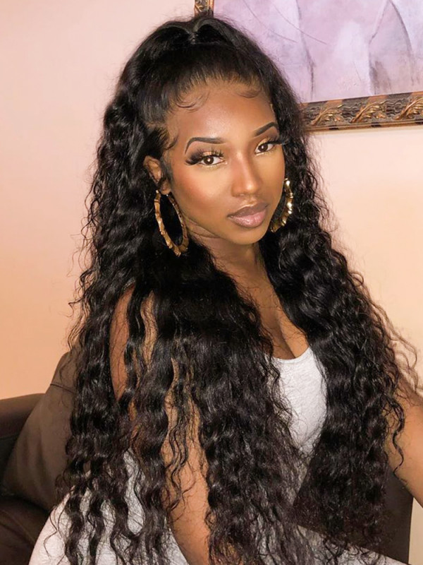 Loose Deep Wave U Part Wigs Cheap Human Hair V Part Wigs Real Hair Wigs For Women