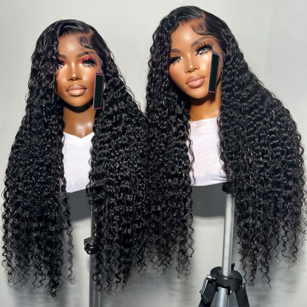 Deep Wave 5x5 9x5 Closure Wigs Lace Closure Wigs Glueless Lace Wigs