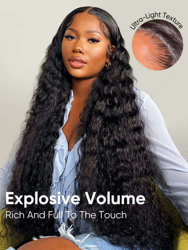Loose Deep Long Length HD Lace Wigs 100% High Definition 