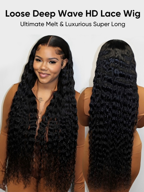 Loose Deep Wave Lace Front Wigs Human Hair Long Wigs For Women