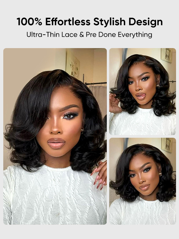 Ready To Go Curly 5*5 Lace Closure Human Hair Wigs - Wiggins 