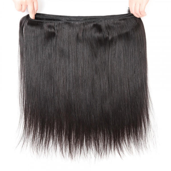 Human Virgin Hair Straight 2 Bundles Hair Extensions Products