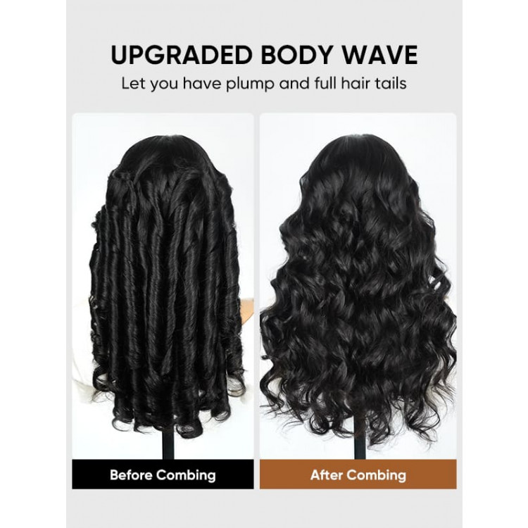 Glueless Body Wave 7x4 Lace Closure Human Hair Ready To Go Wigs Flash Sale