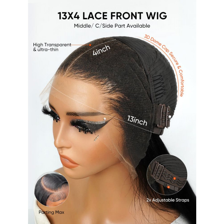 Body Wave HD Lace Wigs 180% Density Pre-plucked
