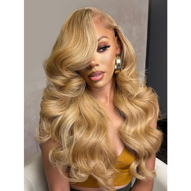 honey blonde lace wig