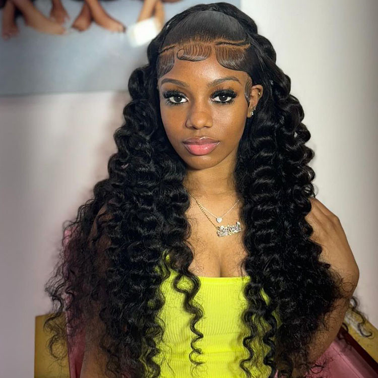 Half wig ponytail hairstyles top