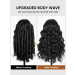 Glueless Body Wave 7x4 Lace Closure Human Hair Ready To Go Wigs Flash Sale