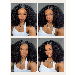 WIGGINS 250% Density Popping Curly HD Lace Front Wigs Medium Length Human Hair Wigs