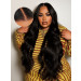 Glueless Body Wave 7x4 Lace Closure Human Hair Ready To Go Wigs Flash Sale