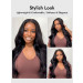 Glueless Body Wave 7x4 Lace Closure Human Hair Ready To Go Wigs Flash Sale