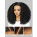 WIGGINS 250% Density Popping Curly HD Lace Front Wigs Medium Length Human Hair Wigs