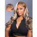 WIGGINS Brown Wig With Blonde Highlights P4/613 Piano HD Lace Front Wig