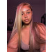 WIGGINS Brown Wig With Blonde Highlights P4/613 Piano HD Lace Front Wig