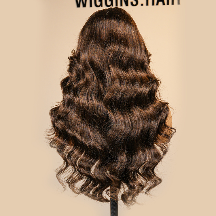 dark brown human hair wig