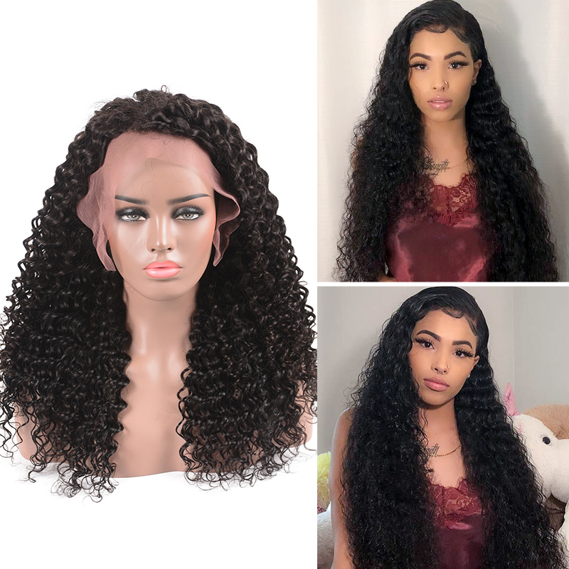 Deep Wave Lace Front Wig